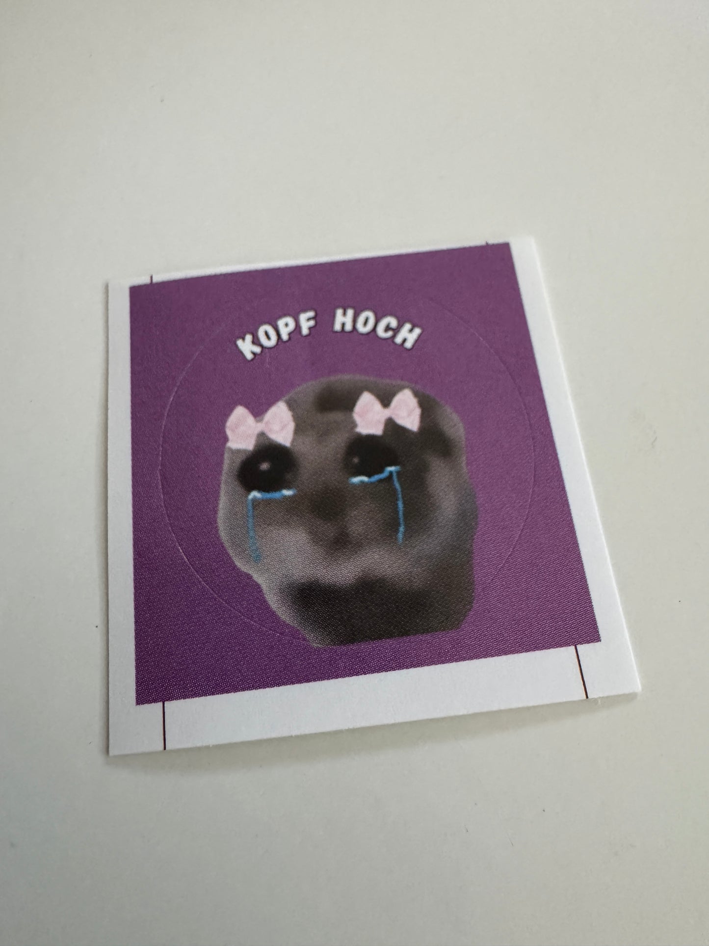 10 x Sticker Kopf hoch