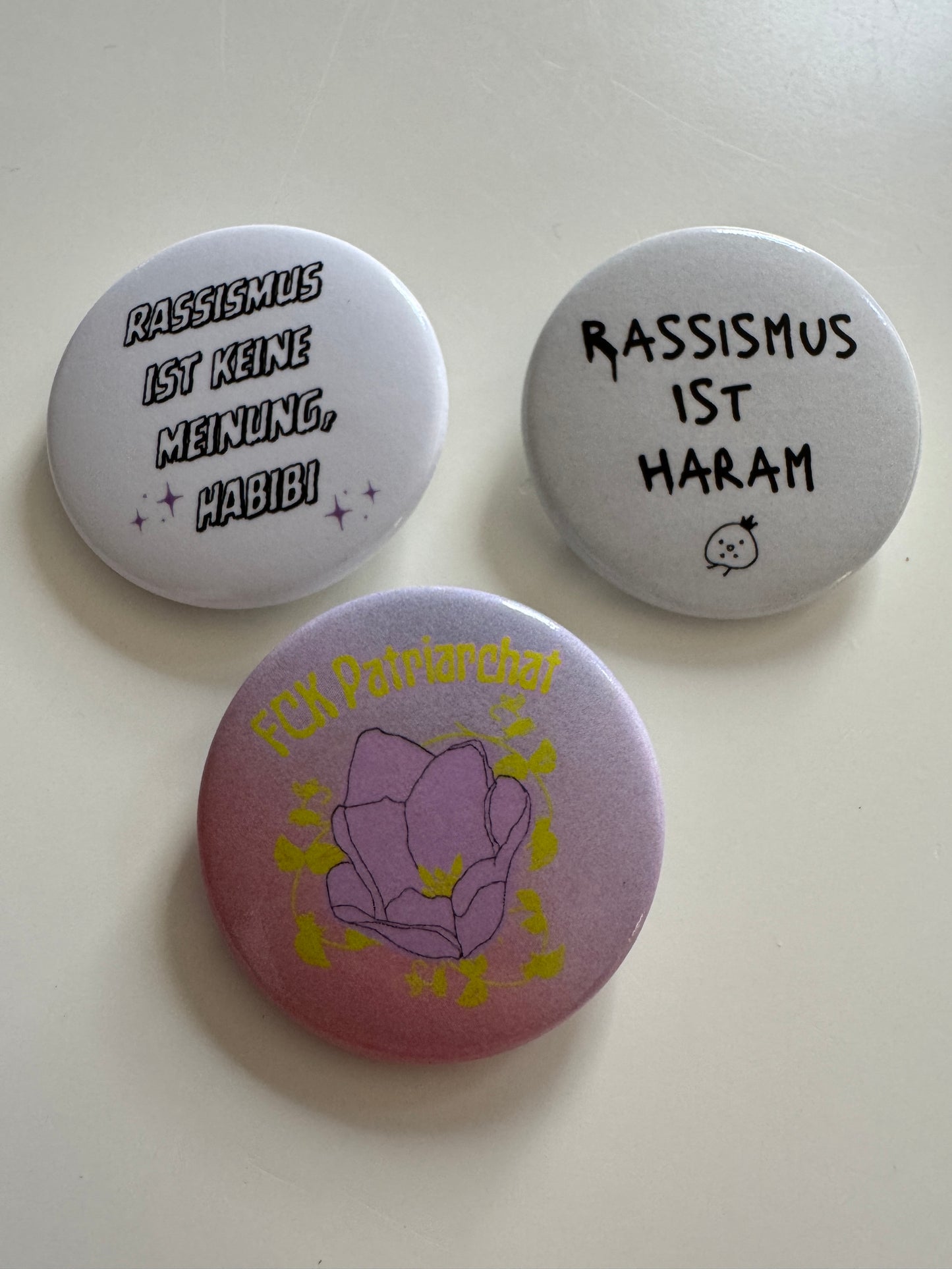 Buttons 3er Set